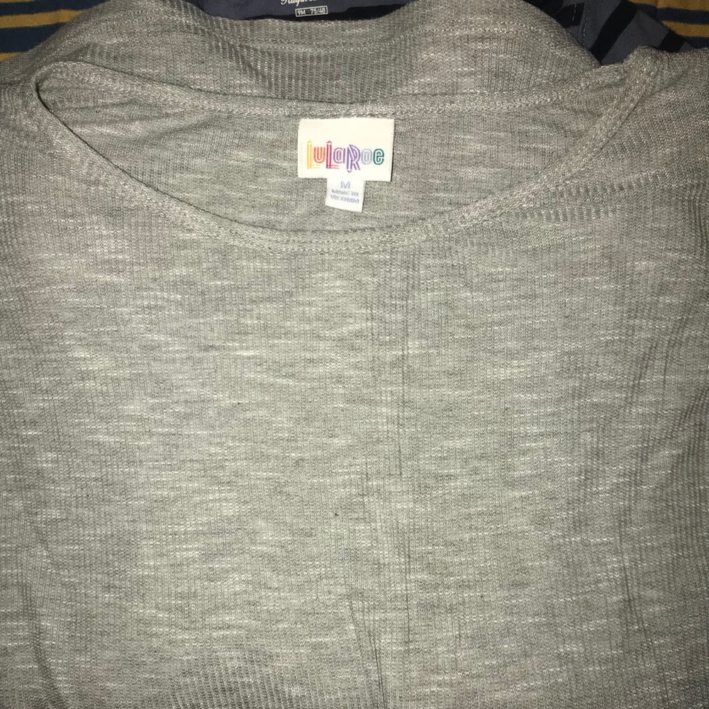 Lularoe Heathered Gray Irma